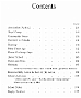 Contents